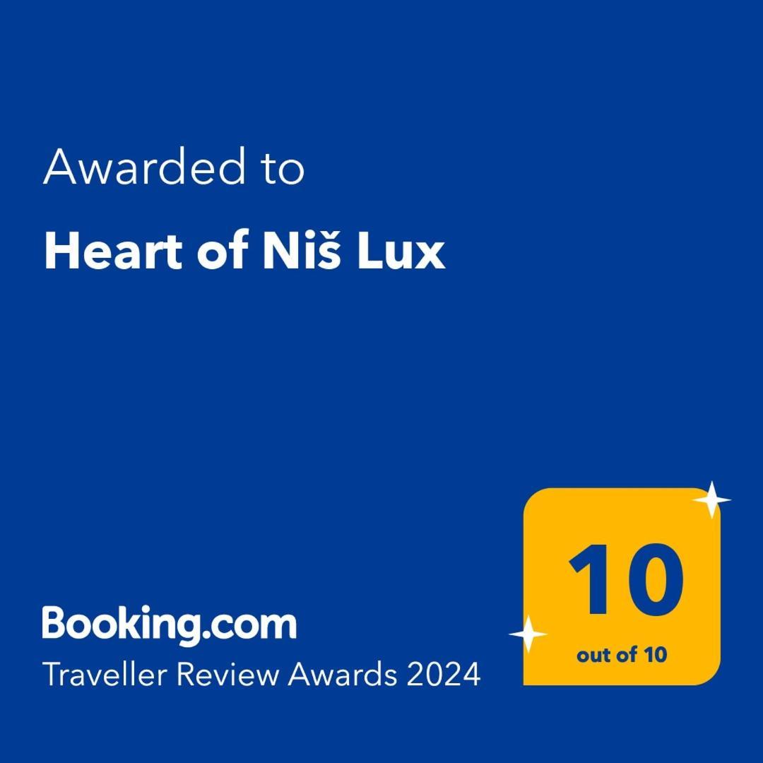 Heart Of Nis Lux Appartement Buitenkant foto